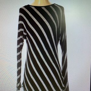 INC Striped Tunic